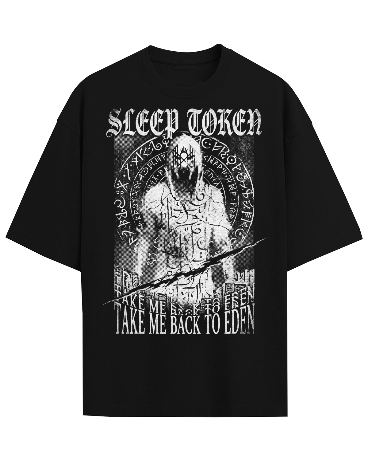 Sleep Token Take Me Back to Eden Occult Metal Vintage Wash Bootleg