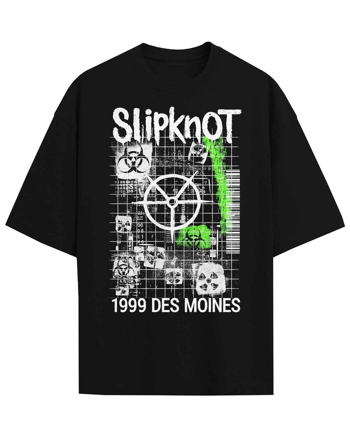 Slipknot 1999 Des Moines Nu Metal Industrial Vintage Grime Bootleg
