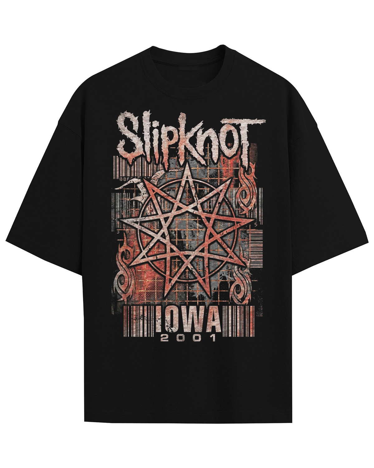 Slipknot Iowa Era 2000s Industrial Nu Metal Vintage Grunge Bootleg
