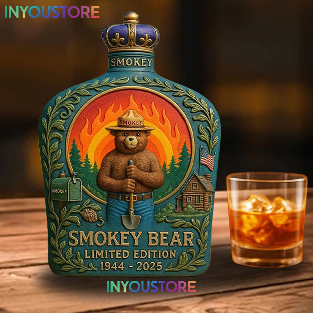 Smokey Bear Limited Edition Whiskey Bottle - Image 5
