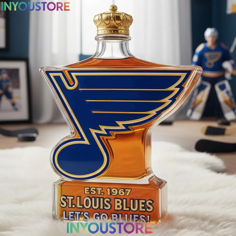 St. Louis Blues Limited Edition Whiskey Bottle - Image 3