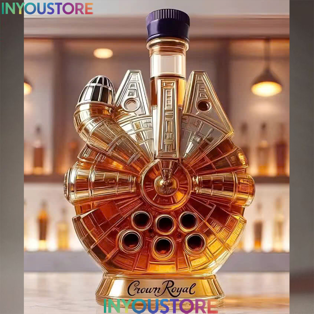 Star Wars Millennium Falcon Whisky Bottle - Image 3