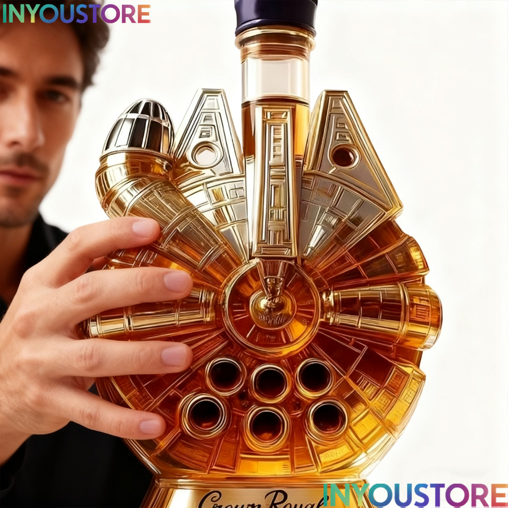 Star Wars Millennium Falcon Whisky Bottle - Image 4