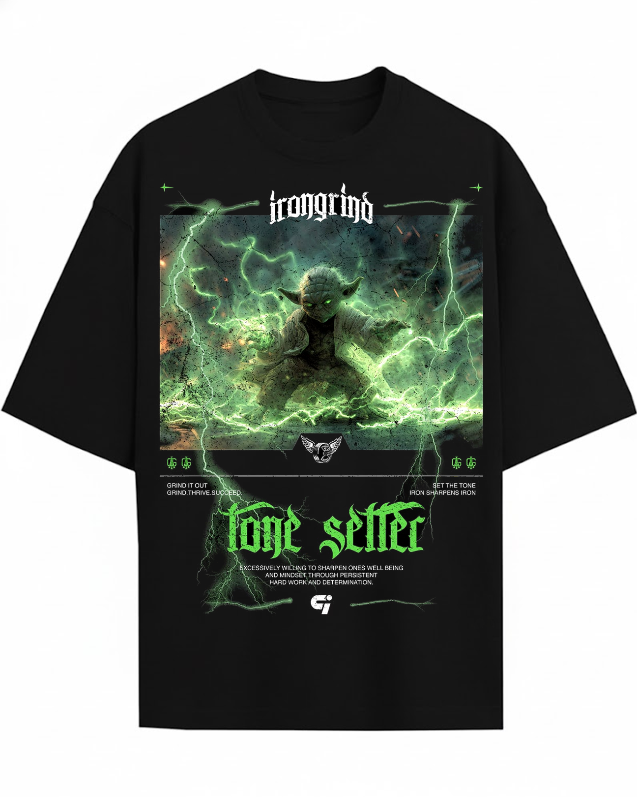 Star-Wars: Y o d a' Front T-Shirt