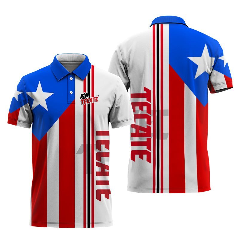 Tecate Puerto Rican Polo Shirt