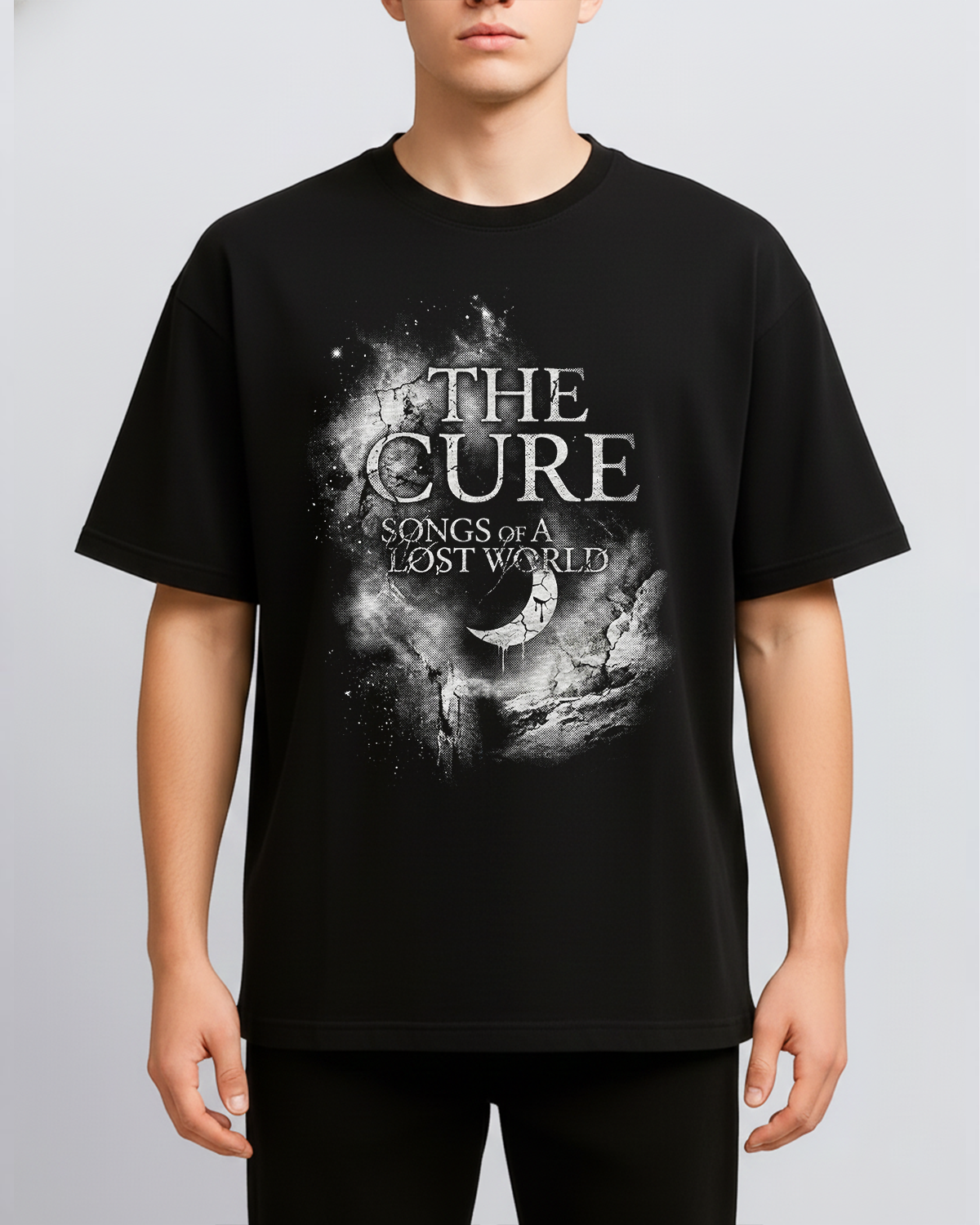 Alternative view of The Cure Lost World Gothic Vintage Post Punk New Wave Bootleg Washed