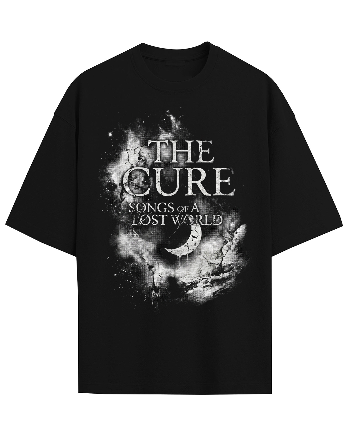 The Cure Lost World Gothic Vintage Post Punk New Wave Bootleg Washed