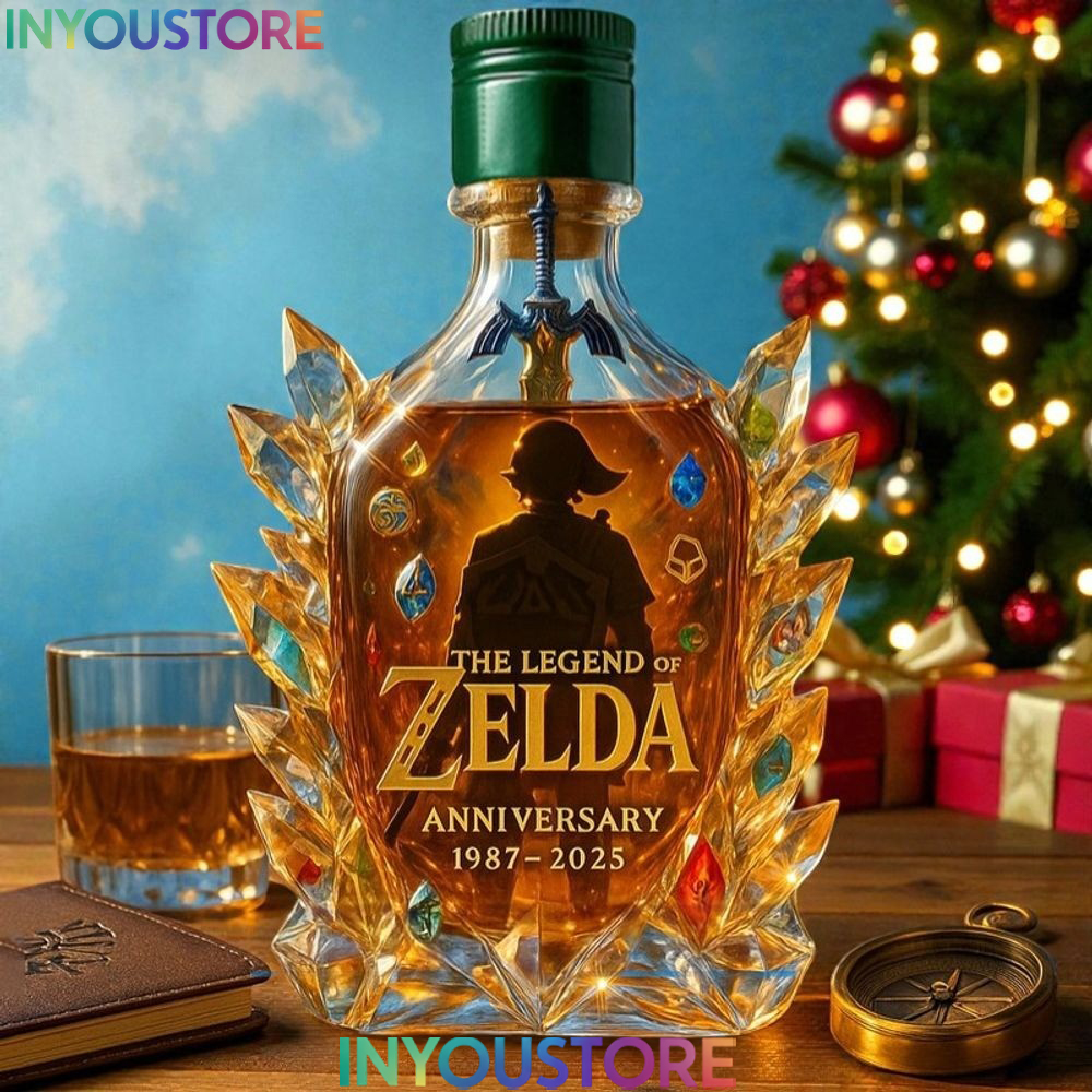 The Legend of Zelda 38th Anniversary Limited Edition Whisky Bottle