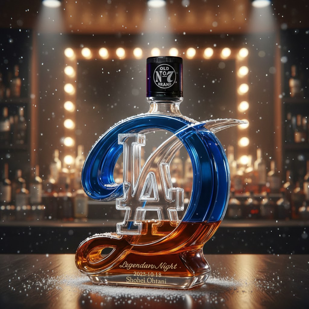 The “Legendary Night” LA Decanter Whiskey Bottles - Image 3