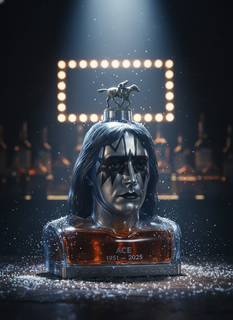 The “Spaceman Bust” Decanter Whiskey Bottles