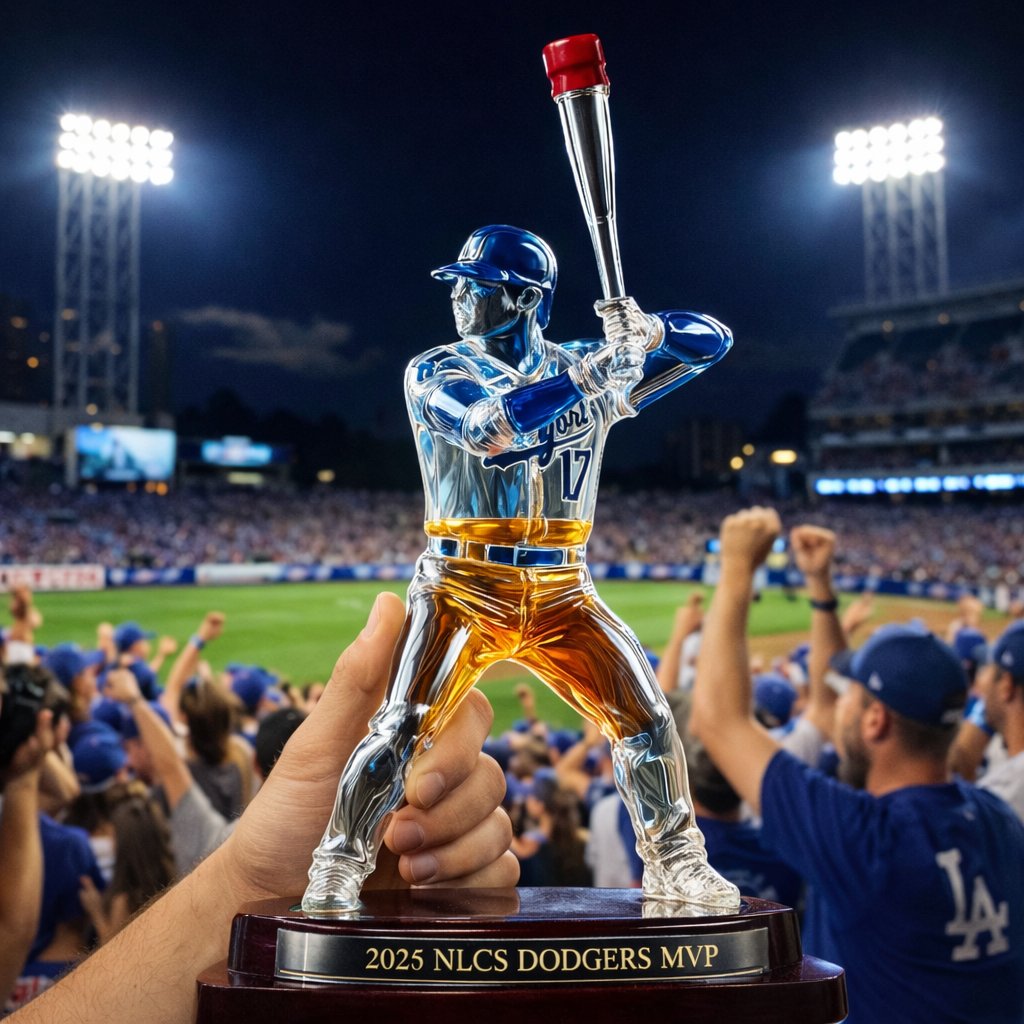 Alternative view of The “Two-Way Champion” Figurine Whiskey Bottles