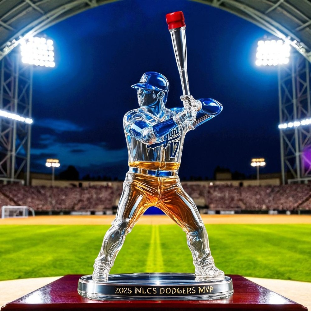 The “Two-Way Champion” Figurine Whiskey Bottles