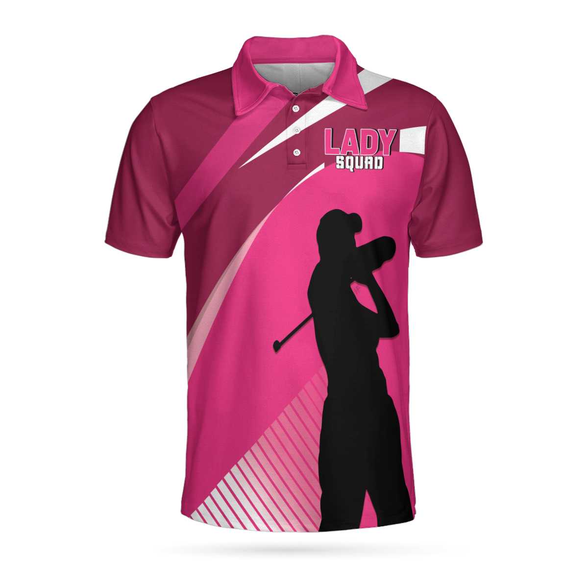 Alternative view of This Girl Can Golf Girl V2 Short Sleeve Polo Shirt, Polo Shirts For Men And Women