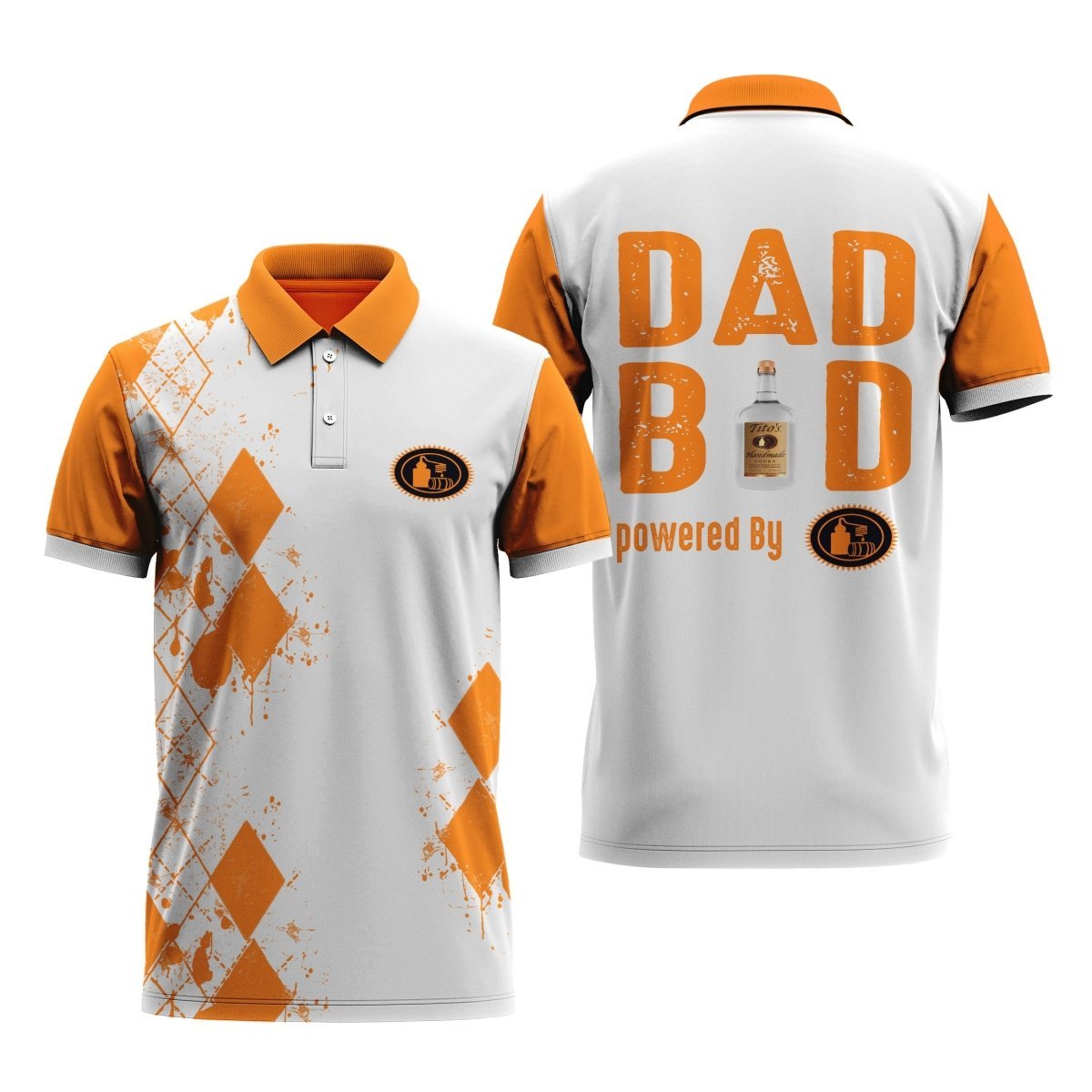 Tito's Diamond Dad Polo Shirt
