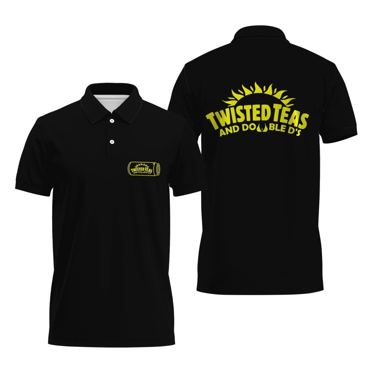 Twisted Tea And Doble D'S Polo Shirt