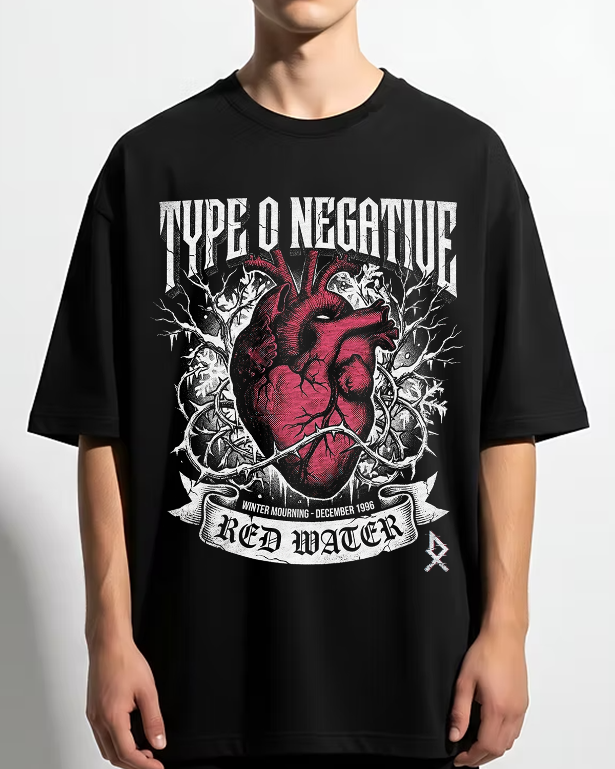 Type O Negative Red Water Gothic Doom Metal Vintage Winter Bootleg - Image 3